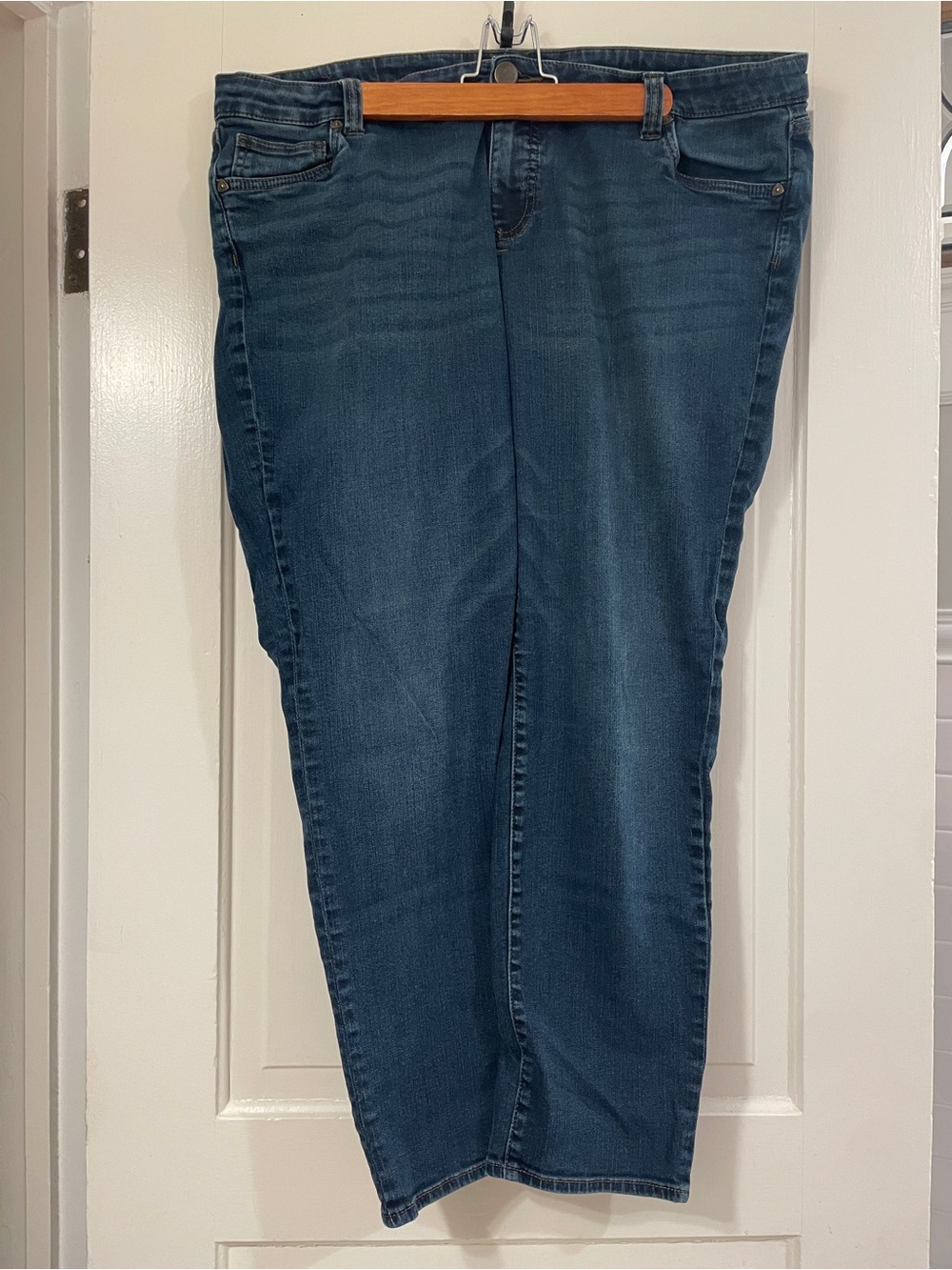 Kut from the Kloth Women's Straight Leg Jeans - Dark Blue Wash